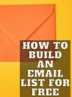 how to build an email list